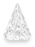 Кольцо с бриллиантом  D/IF огранки триллиант массой 11,91 ct. Продано за $674,5 тыс. (фото: Christie's)
